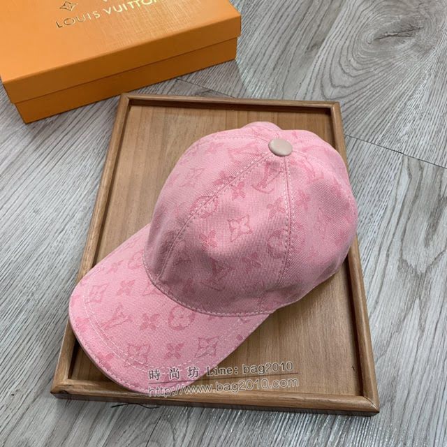 LV男女同款帽子 路易威登印花棒球帽鴨舌帽  mm1768